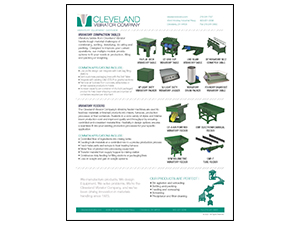 Cleveland Vibrator Vibratory Equipment Products Overview